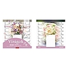 Falinaptár 2026 mágneses TOPTIMER T090 220x220mm Virágok