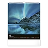 Falinaptár 2026 REALSYSTEM 300x340mm álló Aurora Borealis