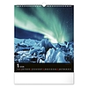 Falinaptár 2026 REALSYSTEM 300x340mm álló Aurora Borealis