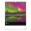 Falinaptár 2026 REALSYSTEM 300x340mm álló Aurora Borealis