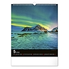 Falinaptár 2026 REALSYSTEM 300x340mm álló Aurora Borealis