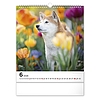 Falinaptár 2026 REALSYSTEM 300x340mm álló Dogs
