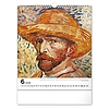 Falinaptár 2026 REALSYSTEM 300x340mm álló Vincet van Gogh