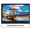Falinaptár 2026 REALSYSTEM 460x320mm fekvő Budapest