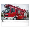 Falinaptár 2026 REALSYSTEM 480x330mm fekvő Fire trucks
