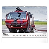 Falinaptár 2026 REALSYSTEM 480x330mm fekvő Fire trucks