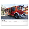 Falinaptár 2026 REALSYSTEM 480x330mm fekvő Fire trucks
