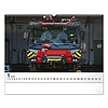 Falinaptár 2026 REALSYSTEM 480x330mm fekvő Fire trucks