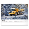 Falinaptár 2026 REALSYSTEM 480x330mm fekvő Heavy machines