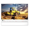 Falinaptár 2026 REALSYSTEM 480x330mm fekvő Heavy machines