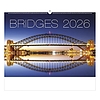 Falinaptár 2026 TOPTIMER T092 450x315mm fekvő Bridges