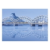Falinaptár 2026 TOPTIMER T092 450x315mm fekvő Bridges