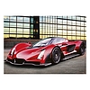 Falinaptár 2026 TOPTIMER T092 450x315mm fekvő Cars