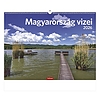 Falinaptár 2026 TOPTIMER T093 310x420mm álló Magyarország vizei