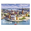 Falinaptár 2026 TOPTIMER T093 420x310mm fekvő Európa