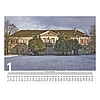 Falinaptár 2026 TOPTIMER T093 420x310mm fekvő Magyarországi kastélyok