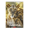 Falinaptár 2026 TOPTIMER T094 220x330mm álló Vadállatok