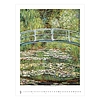 Falinaptár 2026 TOPTIMER T096 420x560mm álló Claude Monet
