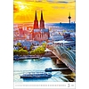 Falinaptár Cities of Europe, Európa 315x450 mm spirálozott, reklámfelület: 70mm