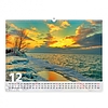 Falinaptár Magyarország vizei-Balaton 420x310 mm spirálozott TopTimer T093-08