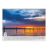 Falinaptár Magyarország vizei-Balaton 420x310 mm spirálozott TopTimer T093-08