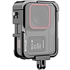 Fém védőketrec adapterkeret PULUZ Insta360 Ace Pro-hoz (PU991B)