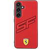 Ferrari Big SF Perforált tok Samsung Galaxy S24-hez - piros