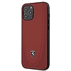 Ferrari FEOGOHCP12LRE iPhone 12 Pro Max 6.7" piros/piros keménytok Off Track Perforált