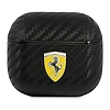 Ferrari FESA3CABK AirPods 3 borító fekete/fekete On Track PU Carbon