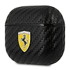 Ferrari FESA3CABK AirPods 3 borító fekete/fekete On Track PU Carbon