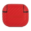 Ferrari FESA3CARE AirPods 3 borító, piros/piros PU Carbon pályán