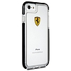 Ferrari Hardcase FEGLHCP7BK iPhone 7/8 SE 2020 / SE 2022 Ütésálló átlátszó fekete