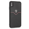 Ferrari kemény tok FEOVEHCI65BK iPhone Xs Max fekete/fekete Off Track Victory