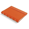 Filofax Notebook Classic Pocket 5 gyűrűs jegyzet 105 × 144mm narancs