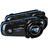 Fodsports FX8 Air motorkerékpár intercom két darabos csomag fekete (FX8 Air 2 pack)