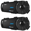 Fodsports FX8 motorkerékpár intercom két darabos csomag fekete (FX8 2 pack)