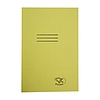 Fókusz pólyás dosszié A4 karton matt sárga 220 gr.
