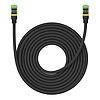 Fonott hálózati kábel Cat.8 Baseus Ethernet RJ45, 40Gbps, 10m, fekete (B0013320C111-07)