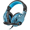 Fury Hellcat mikrofonos gamer fejhallgató, fekete-kék (NFU-0863)