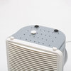 Fűtőtest, ventilátoros, fehér/szürke, 2000 W