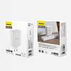 GaN Dudao A140EU USB-A / 3xUSB-C PD 140W töltő - fehér
