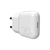 GaN Puro SLIMPRO 30W USB-C fali töltő - fehér