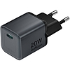 GaN Vention USB-C 20W-os töltő szürke (FEVH0-EU)