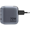 GaN Vention USB-C+C+A 70W töltő szürke (FEXH0-EU)