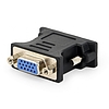 Gembird DVI-I (Dual Link) - VGA Black adapter