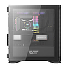 Gépház Darkflash DLM200, fekete (DLM200 Black)
