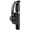 Gimbal/állvány lámpával APEXEL Q08d (fekete)