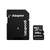 Goodram Microcard 256 GB micro SD XC UHS-I Class 10 memóriakártya, SD adapter (M1AA-2560R12)