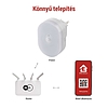 GoSmart PIR érzékelő (mozgásérzékelő) éjjeli fénnyel, WiFi (P3322)