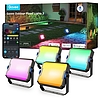 Govee kültéri FLood Lights RGBICWW 4 db-os APP + Wifi + Bluetooth vezérléssel